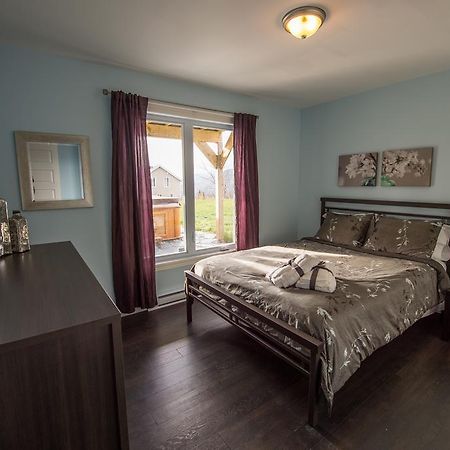 Les Chalets Huppes Du Massif Petite-Riviere-Saint-Francois Room photo