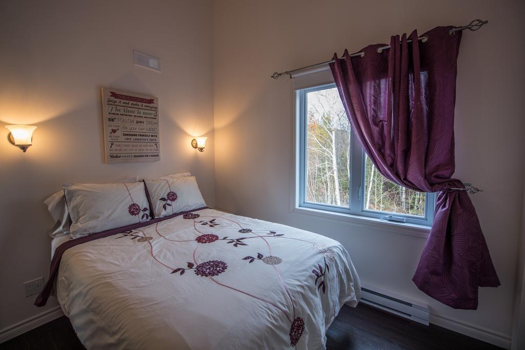 Les Chalets Huppes Du Massif Petite-Riviere-Saint-Francois Room photo